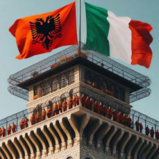 Lo strano caso del carcere italiano in Albania (La Nuova Sardegna, 7 giugno 2024)
